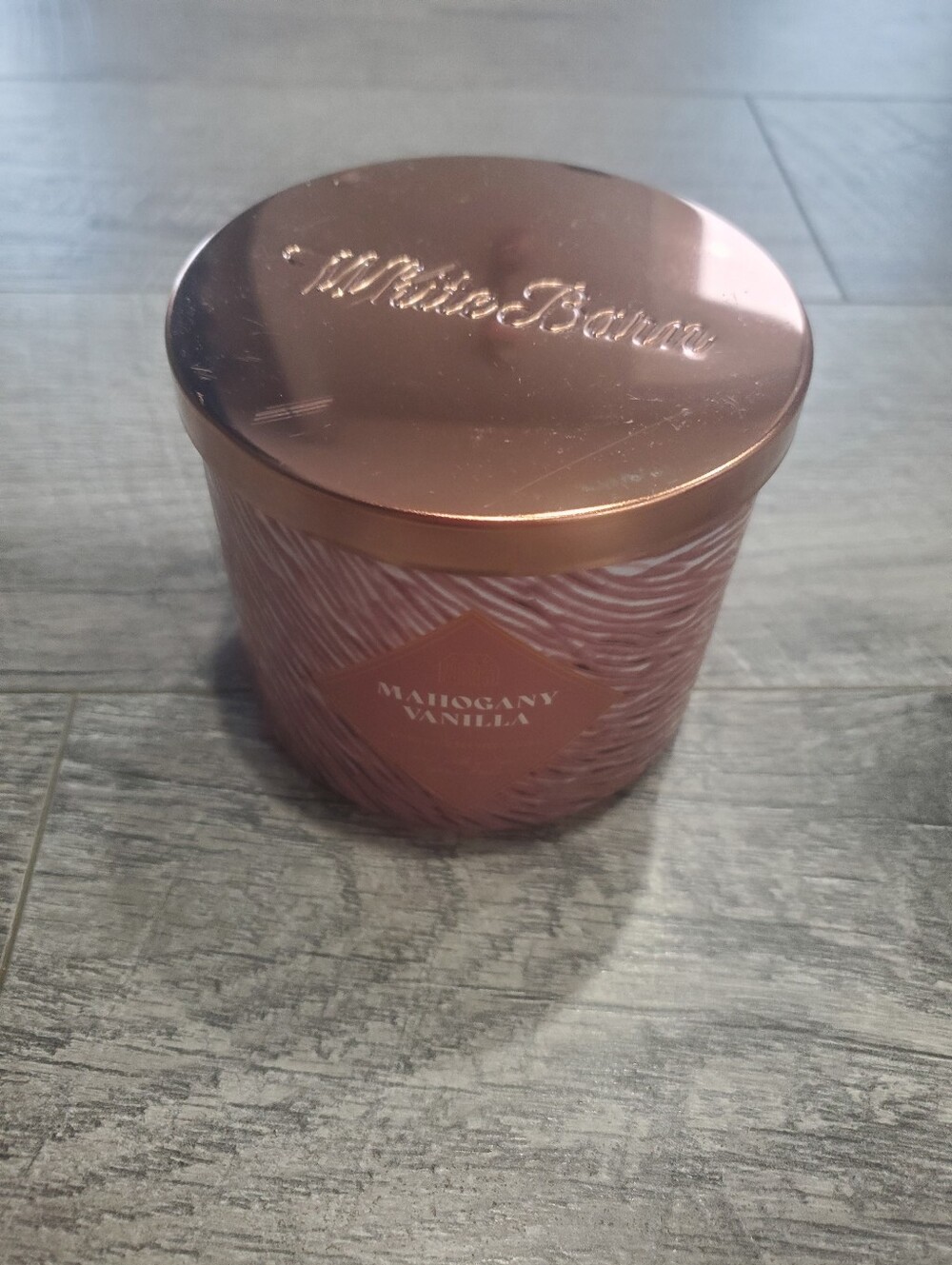 Bath And Body Works Mahogany Vanilla Candle